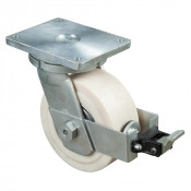 Roulette Pivotante à frein Charge Lourde Polyamide moulé - Ø250mm - 7500kg