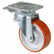 Roulette Pivotante à frein Charge Lourde Polyuréthane - Ø150mm - 450kg