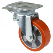 Roulette Pivotante à frein Charge Lourde Polyuréthane - Ø150mm - 550kg