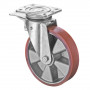 Roulette Pivotante à frein Charge Lourde Polyuréthane - Ø200mm - 600kg