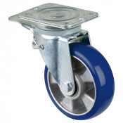 Roulette Pivotante à frein Charge Lourde Polyuréthane moulé Besothane - Ø160mm - 600kg