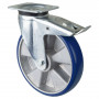 Roulette Pivotante à frein Charge Lourde Polyuréthane moulé Besothane - Ø250mm - 1000kg