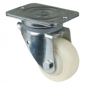 Roulette Pivotante Charge Lourde Plastique - Ø100mm - 300kg