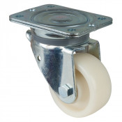 Roulette Pivotante Charge Lourde Plastique - Ø100mm - 500kg