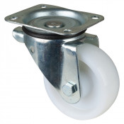 Roulette Pivotante Charge Lourde Plastique - Ø125mm - 400kg
