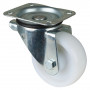 Roulette Pivotante Charge Lourde Plastique - Ø125mm - 400kg