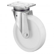 Roulette Pivotante Charge Lourde Plastique - Ø200mm - 600kg
