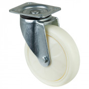 Roulette Pivotante Charge Lourde Plastique - Ø200mm - 750kg