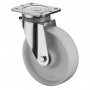 Roulette Pivotante Charge Lourde Plastique - Ø80mm - 150kg