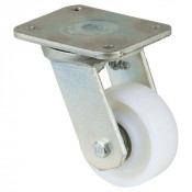 Roulette Pivotante Charge Lourde Plastique - Ø80mm - 150kg