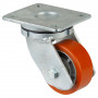 Roulette Pivotante Charge Lourde Polyuréthane - Ø100mm - 200kg