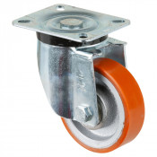 Roulette Pivotante Charge Lourde Polyuréthane - Ø100mm - 300kg