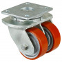 Roulette Pivotante Charge Lourde Polyuréthane - Ø100mm - 590kg