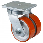 Roulette Pivotante Charge Lourde Polyuréthane - Ø150mm - 1600kg