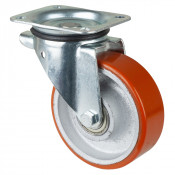 Roulette Pivotante Charge Lourde Polyuréthane - Ø150mm - 450kg