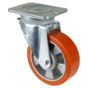 Roulette Pivotante Charge Lourde Polyuréthane - Ø150mm - 550kg