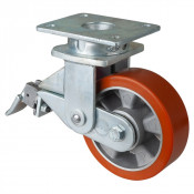 Roulette Pivotante Charge Lourde Polyuréthane - Ø150mm - 550kg