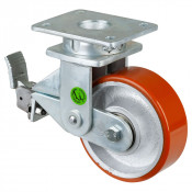 Roulette Pivotante Charge Lourde Polyuréthane - Ø150mm - 600kg