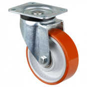Roulette Pivotante Charge Lourde Polyuréthane - Ø150mm - 800kg