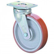 Roulette Pivotante Charge Lourde Polyuréthane - Ø200mm - 1000kg
