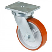 Roulette Pivotante Charge Lourde Polyuréthane - Ø200mm - 1000kg