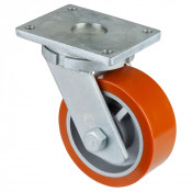 Roulette Pivotante Charge Lourde Polyuréthane - Ø200mm - 1400kg