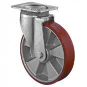Roulette Pivotante Charge Lourde Polyuréthane - Ø200mm - 800kg