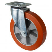 Roulette Pivotante Charge Lourde Polyuréthane - Ø250mm - 1000kg