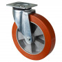 Roulette Pivotante Charge Lourde Polyuréthane - Ø250mm - 1000kg