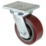 Roulette Pivotante Charge Lourde Polyuréthane - Ø250mm - 2200kg