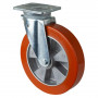 Roulette Pivotante Charge Lourde Polyuréthane - Ø250mm - 600kg