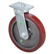 Roulette Pivotante Charge Lourde Polyuréthane - Ø400mm - 2500kg
