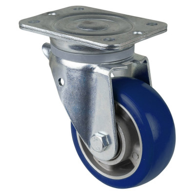 Roulette Pivotante Charge Lourde Polyuréthane moulé Besothane - Ø125mm - 450kg