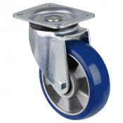 Roulette Pivotante Charge Lourde Polyuréthane moulé Besothane - Ø160mm - 600kg