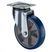 Roulette Pivotante Charge Lourde Polyuréthane moulé Besothane - Ø200mm - 800kg