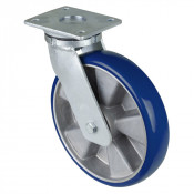 Roulette Pivotante Charge Lourde Polyuréthane moulé Besothane - Ø250mm - 1000kg