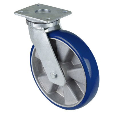 Roulette Pivotante Charge Lourde Polyuréthane moulé Besothane - Ø250mm - 1000kg