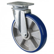 Roulette Pivotante Charge Lourde Polyuréthane moulé Besothane - Ø250mm - 600kg