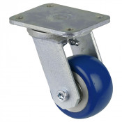 Roulette Pivotante Charge Lourde Polyuréthane moulé Besothane - Ø80mm - 170kg
