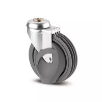 Roulette Pivotante LBS Tapis D125 – Fixation œil – 80 kg – Tente Roulette Pivotante LBS Tapis D125 – Fixation œil – 80 kg – Tente