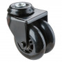 Roulette Appareil Pivotante Polyuréthane Ø75mm 70kg Oeil