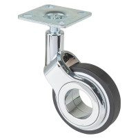 Roulette Design Ø60mm Sols Industriels Platine