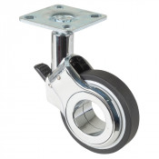 Roulette Design Ø60mm Sols Industriels Platine