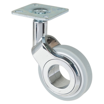 Roulette Design Ø60mm Sols Industriels Platine