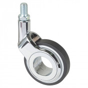 Roulette Design Ø60mm Sols Industriels Tige