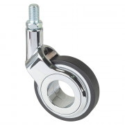 Roulette Design Ø60mm Sols Industriels Tige