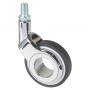 Roulette Design Ø60mm Sols Industriels Tige