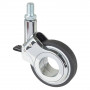 Roulette Design Ø60mm Sols Industriels Tige