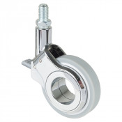 Roulette Design Ø60mm Sols Industriels Tige