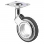 Roulette Design Ø75mm Sols Industriels Platine